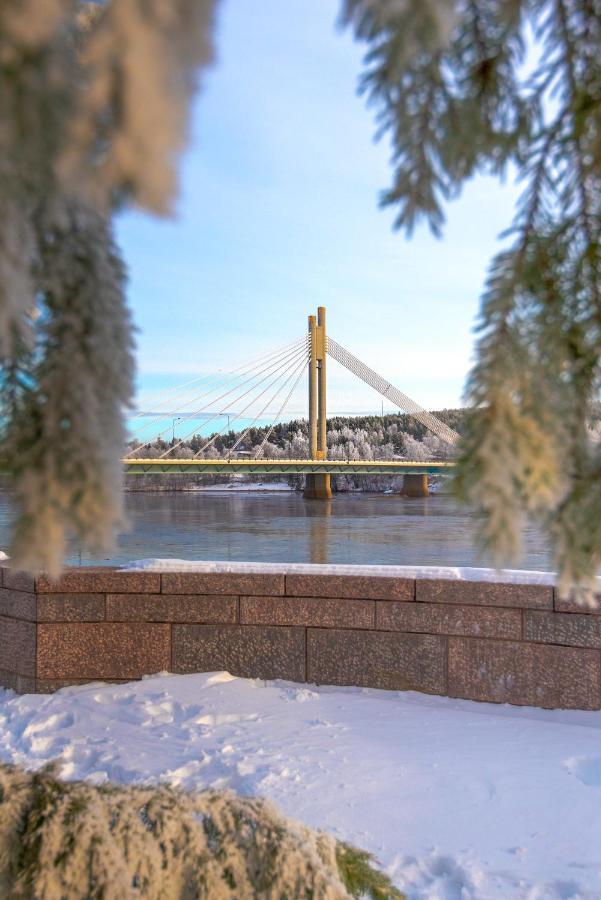 Design Apartment With Lake View, Sauna, Fireplace Rovaniemi Exterior photo
